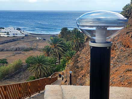 Solar Bollard Lights-SBL2- Agaete Spain