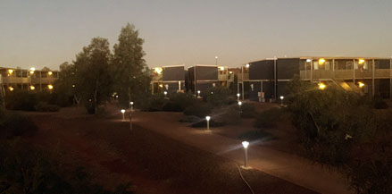 Solar Mine Camp Pathway Lights