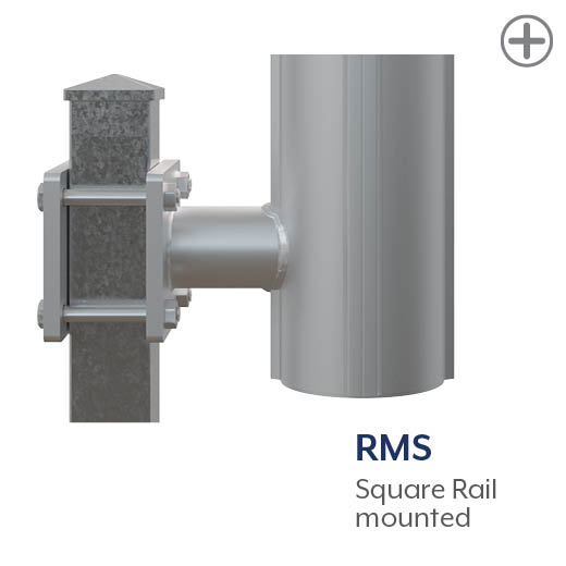 SHS Rail Mount Dual Plate Bracket