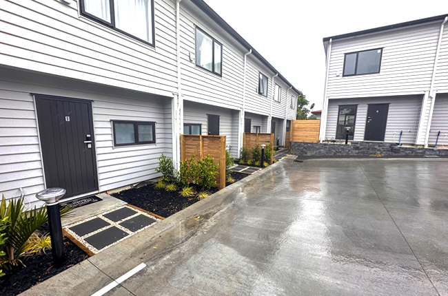 Solar Residential Development Lighting