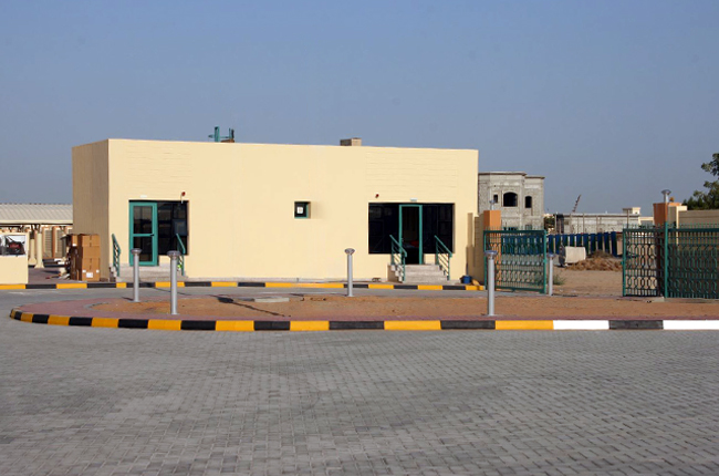 Solar Entry Check Point Solar Lighting