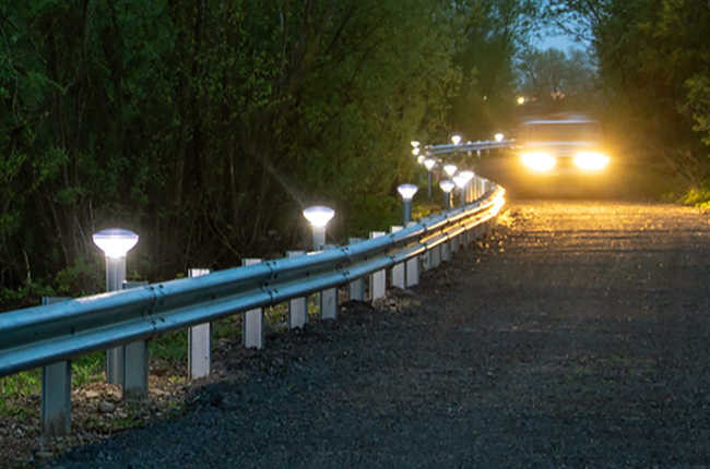 Solar Roadway Security Lighting