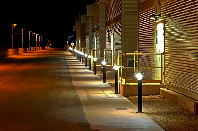 Solar Mine Camp Lighting