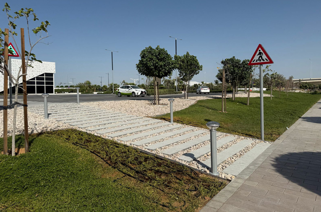 Solar Pedestrian Crossing Lighting