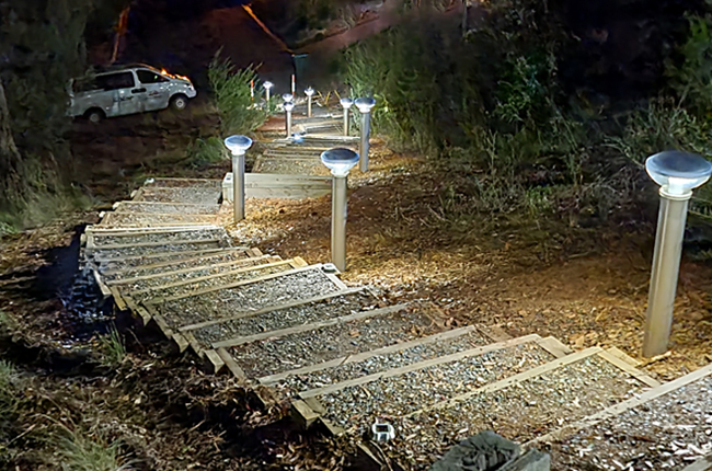 Solar Staircase Lights