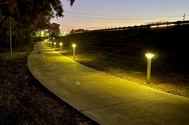 Solar Trail Lights