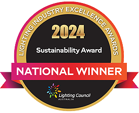 2024 Sustainability Award national winner for lighting innovation